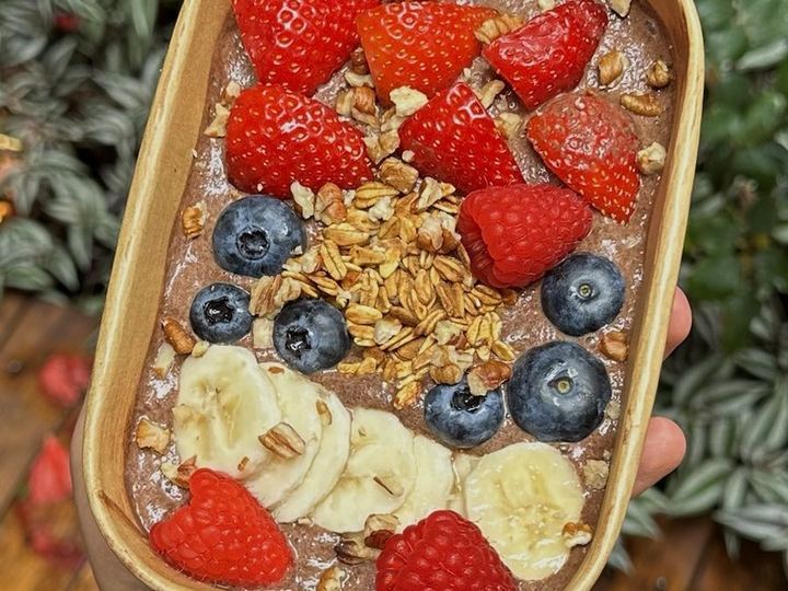 Avena de Cacao con Frutos Rojos